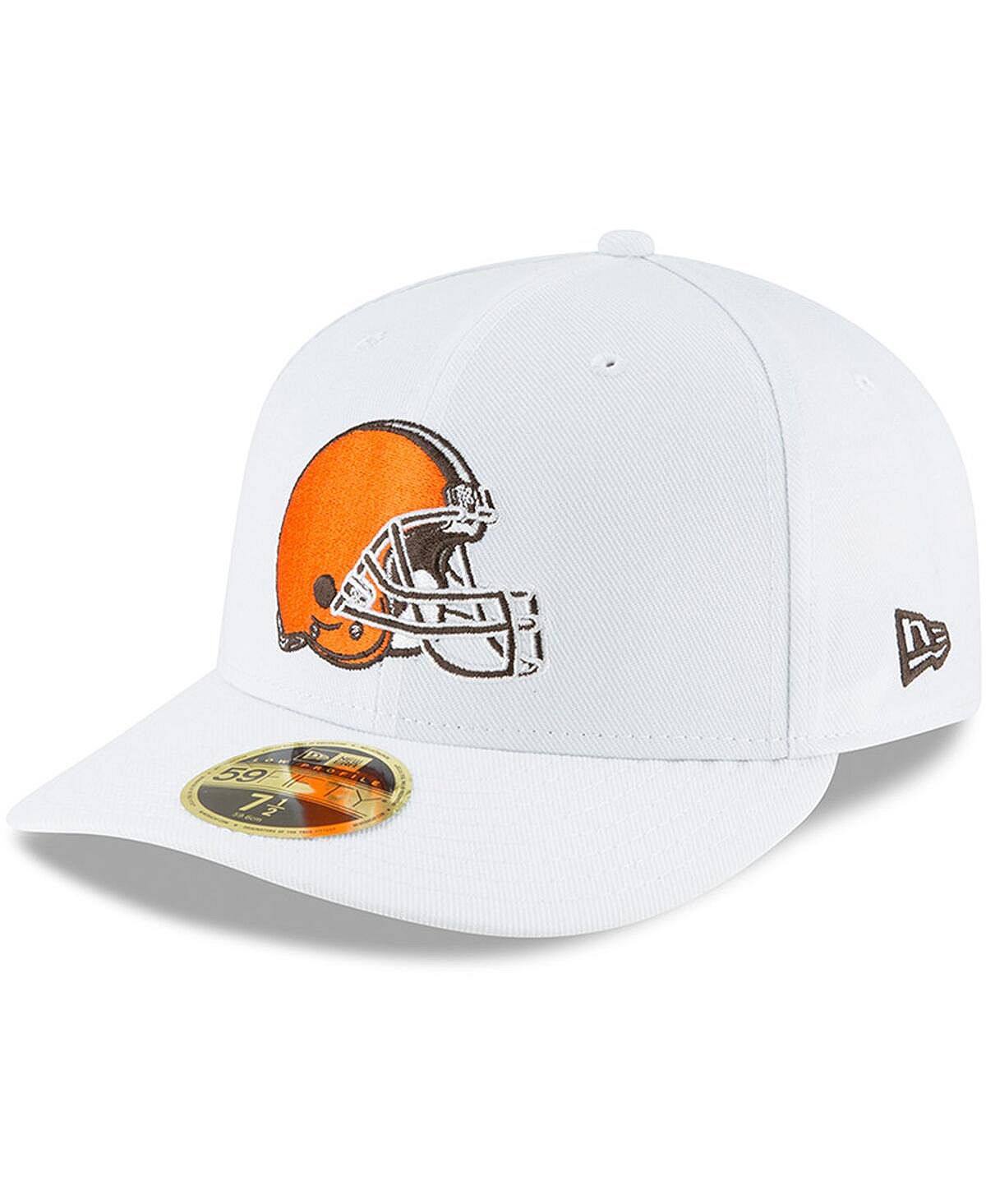 

Мужская белая шляпа приталенного кроя Cleveland Browns Omaha Low Profile 59FIFTY New Era