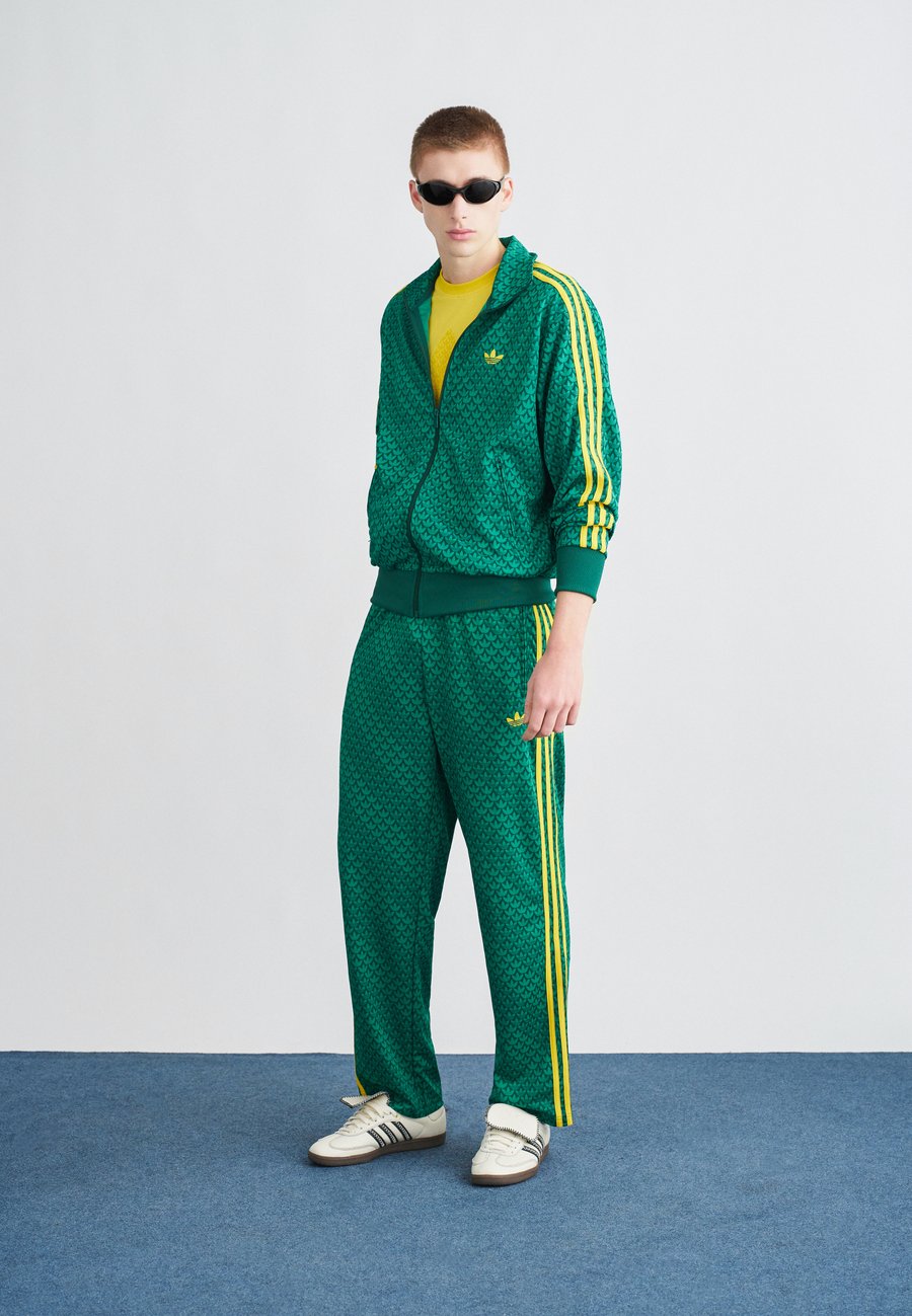 Толстовка Adidas Originals FIREBIRD MONOGRAM, Collegiate Green/Green — фото 2