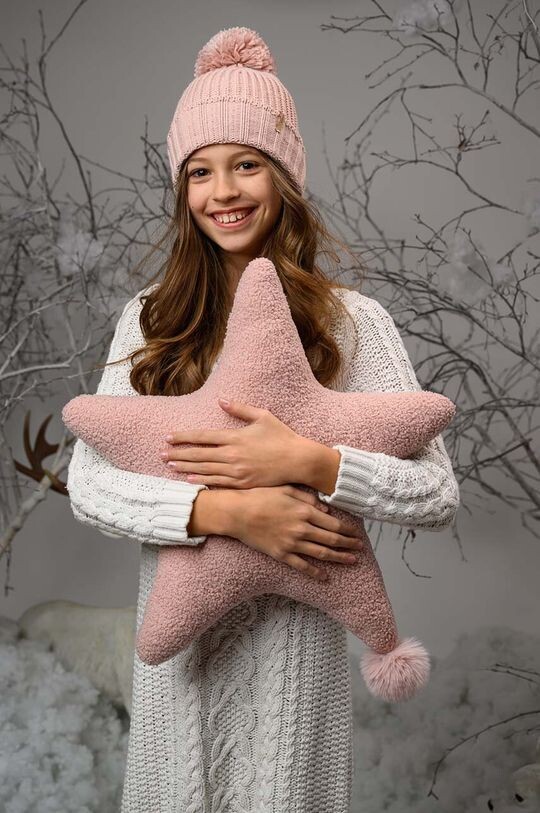 

Детская шапка HANA Jamiks, розовый
