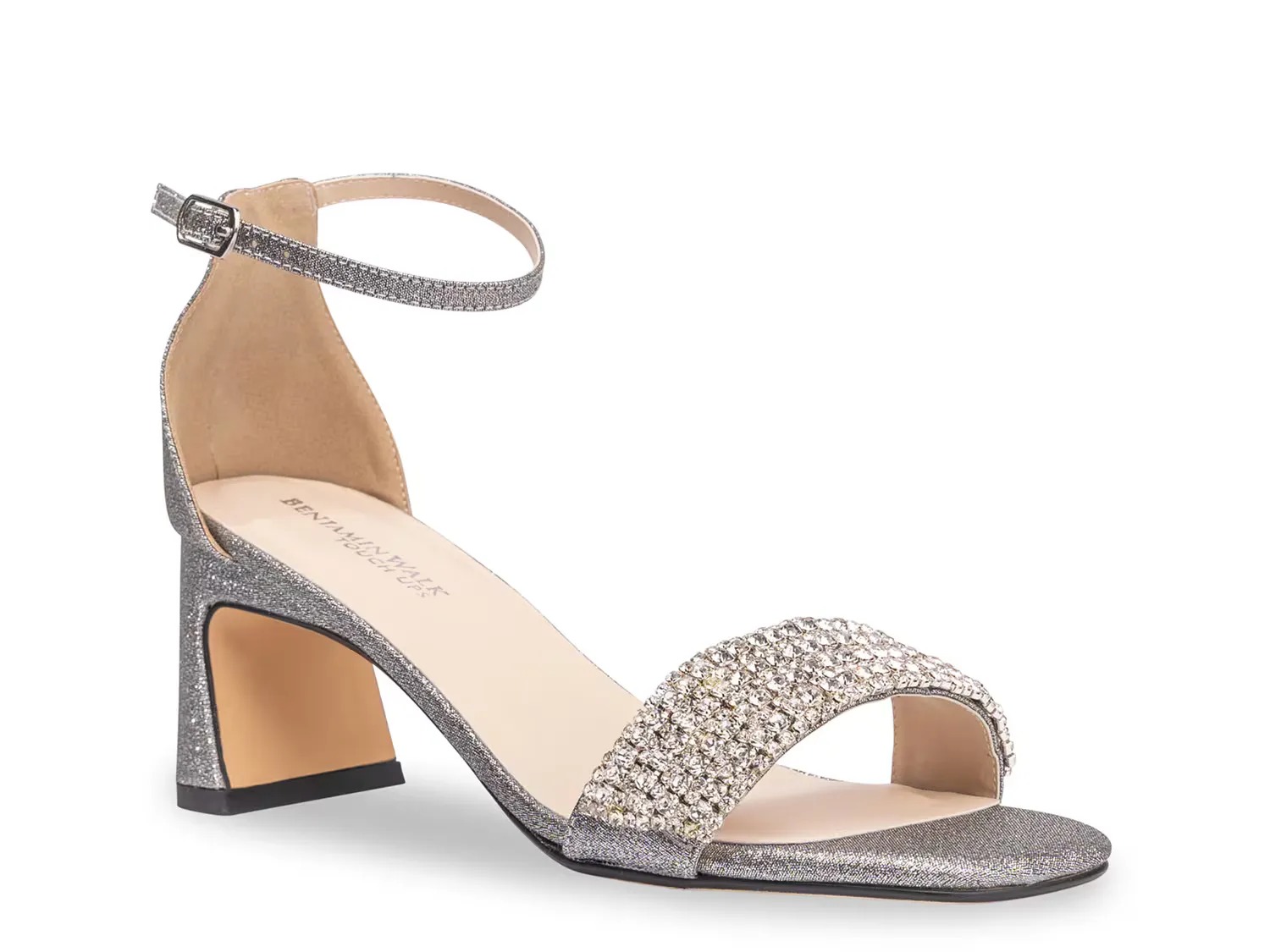 

Сандалии Jade Sandal Touch Ups By Benjamin Walk, цвет pewter