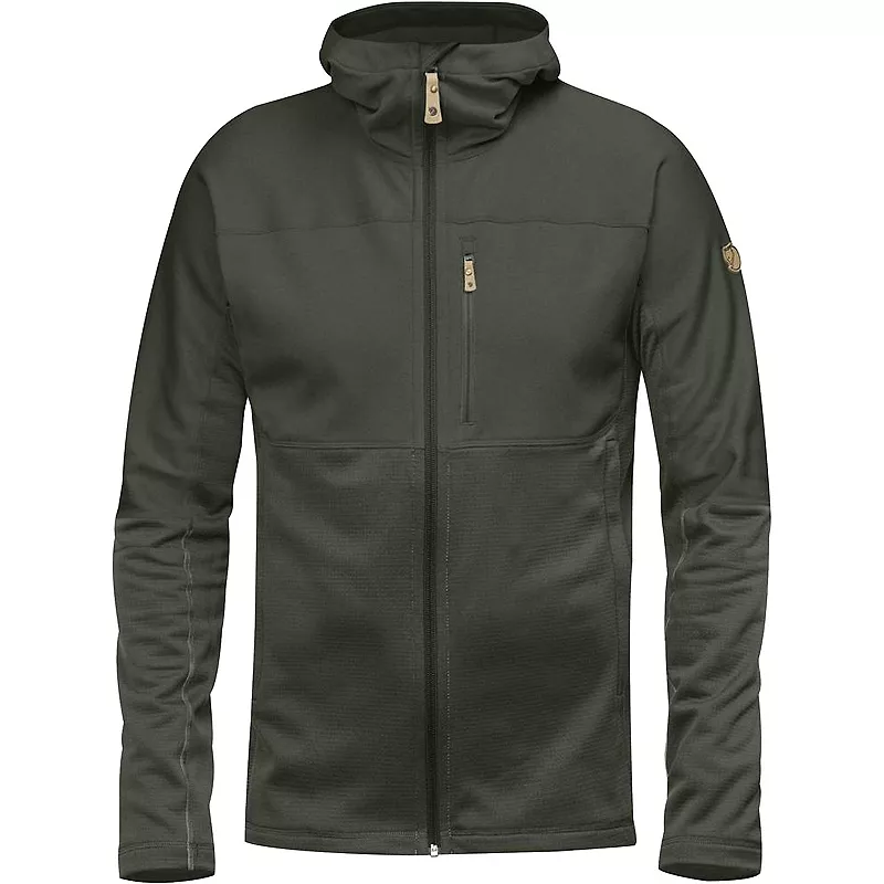 

Мужская флисовая куртка Fjallraven Abisko Trail, цвет Deep Forest
