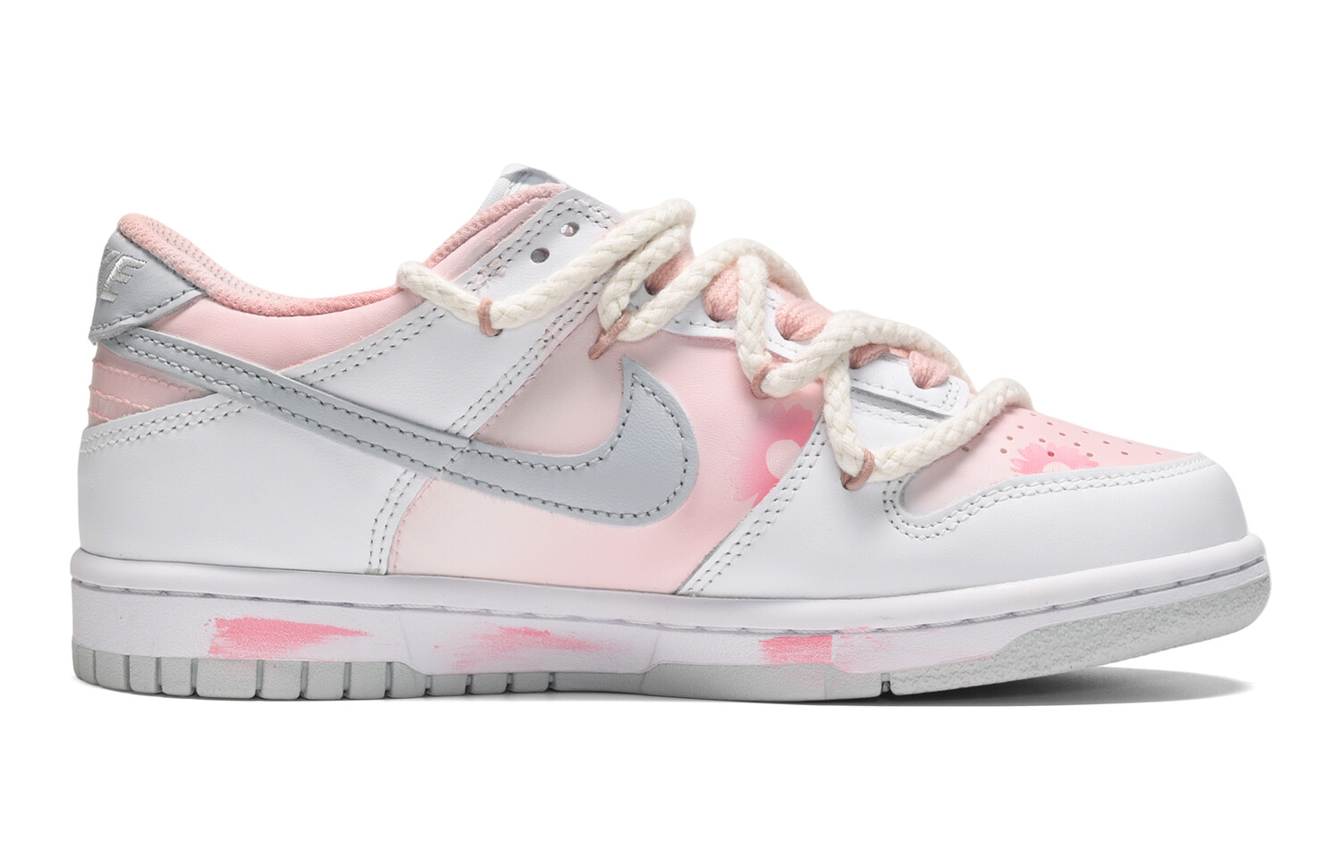 

Кроссовки для скейтбординга Air Force 1 женские с низким верхом розовые/серые Nike, Розовый, Кроссовки для скейтбординга Air Force 1 женские с низким верхом розовые/серые Nike