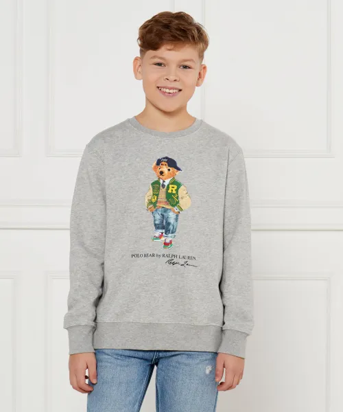 

Толстовка Regular fit Polo Ralph Lauren, серый