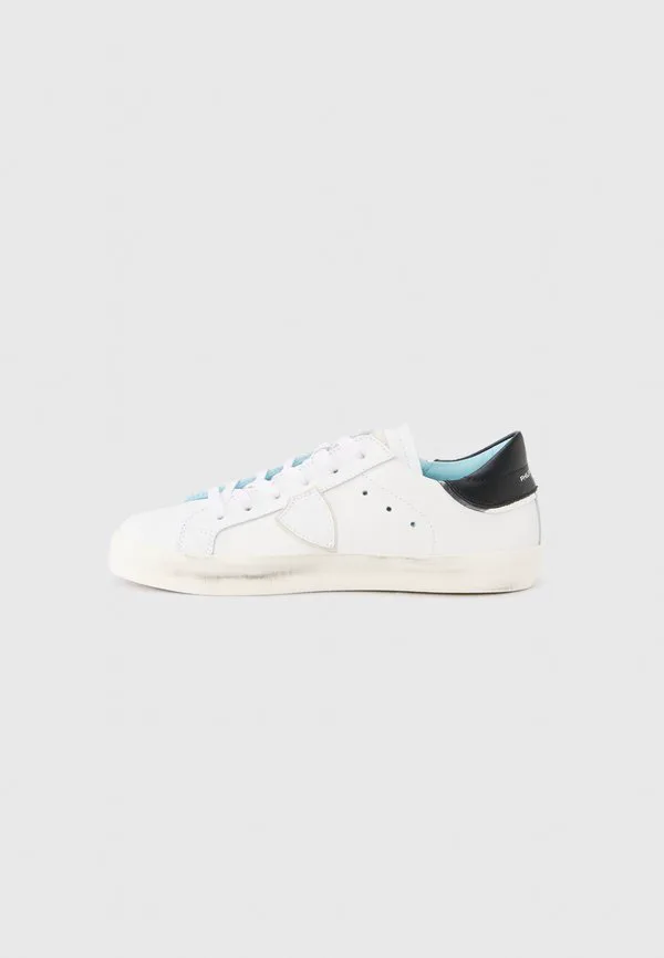Кроссовки унисекс Philippe Model, White/Black/Silver-Coloured