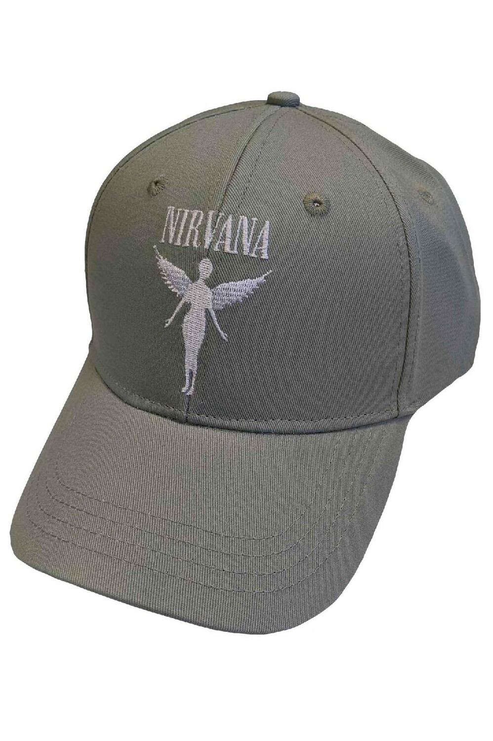 

Бейсболка Angelic Mono Nirvana, зеленый