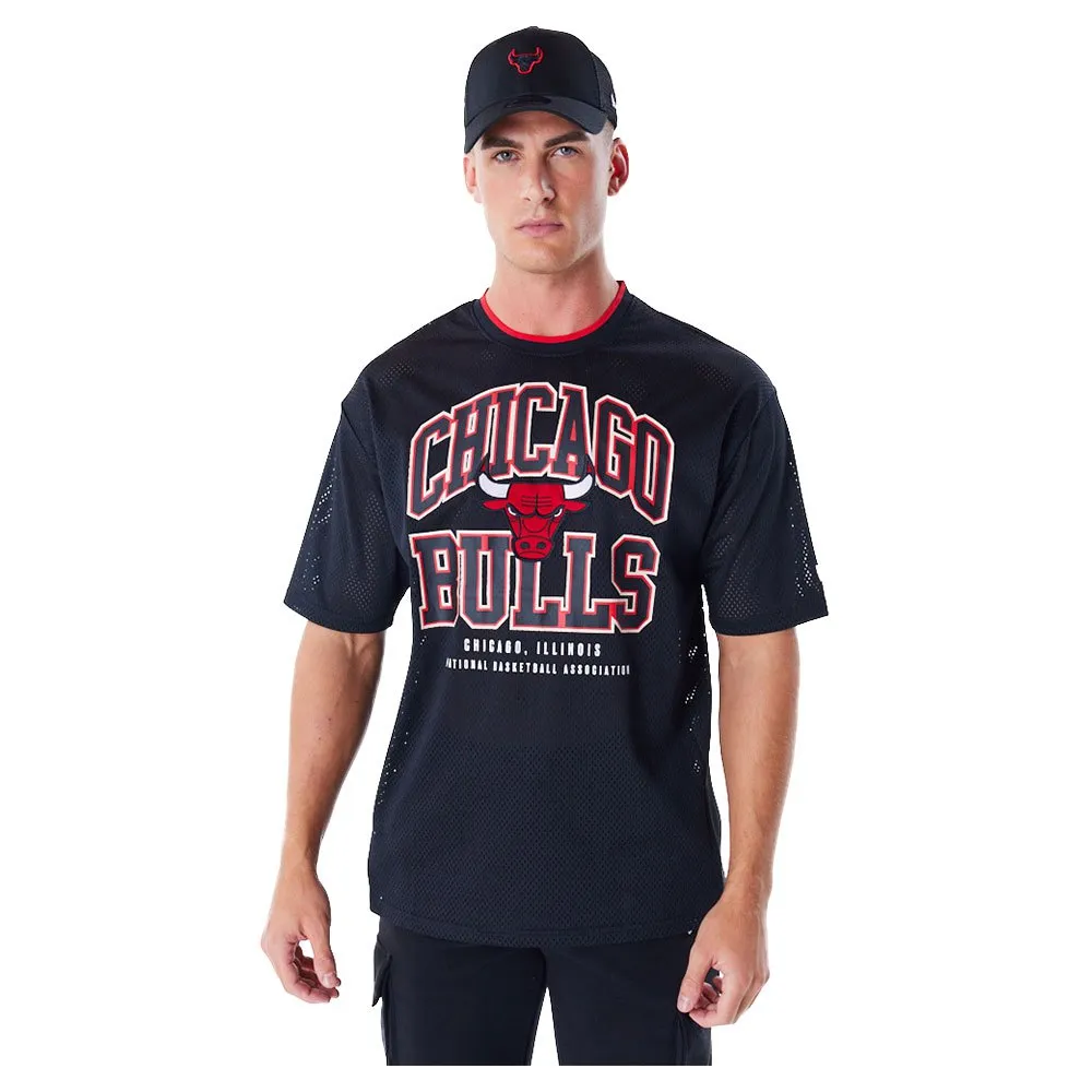 

Футболка New Era NBA Patch Mesh Chicago Bulls, черный
