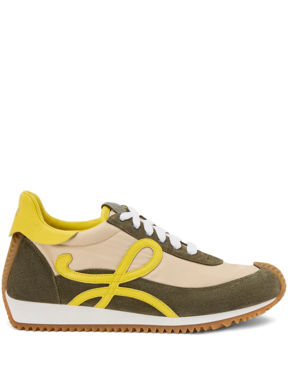 Кроссовки Flow Runner 2.0 из замши LOEWE, нейтральный