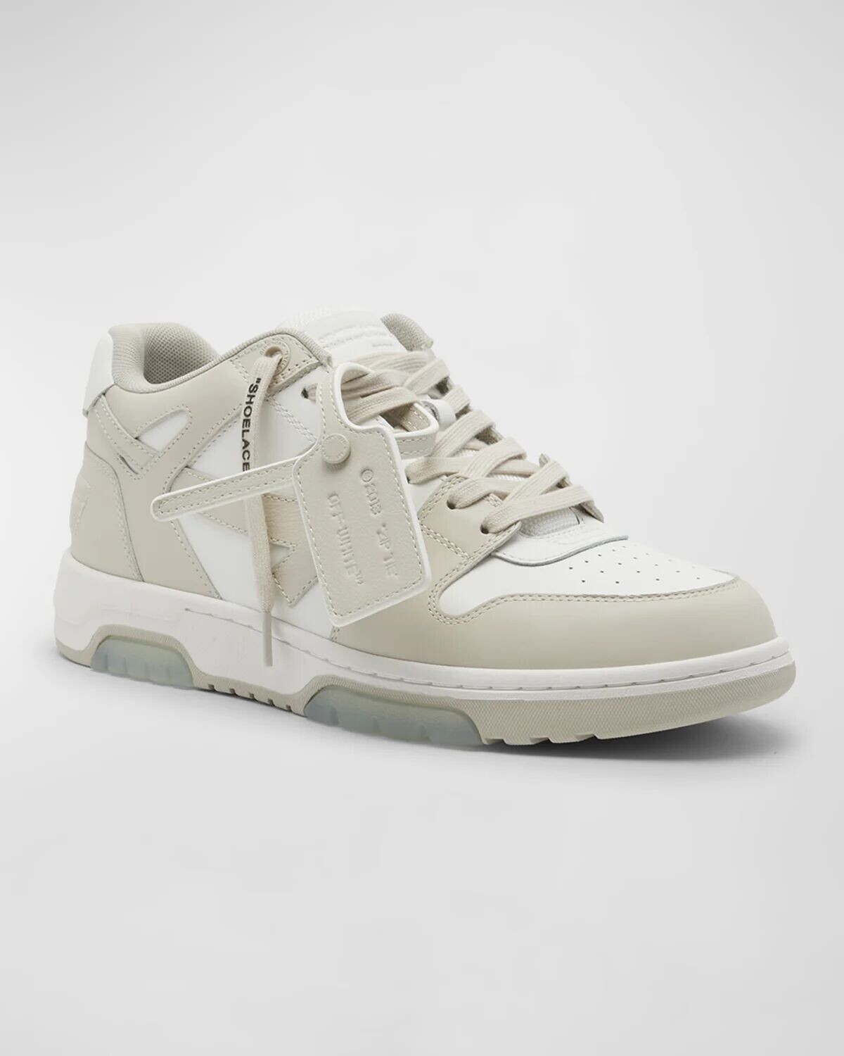 Двухцветные кроссовки Out Of Office Arrow Off-White, цвет White Beige — фото 3