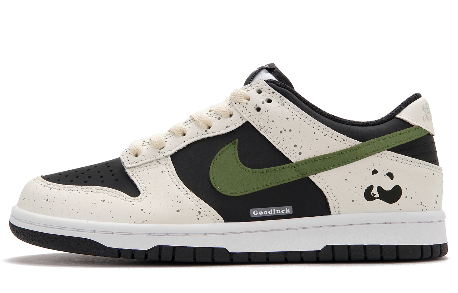 

Nike Dunk Panda 20A Low top Skateboard Shoes Unisex Black White Green