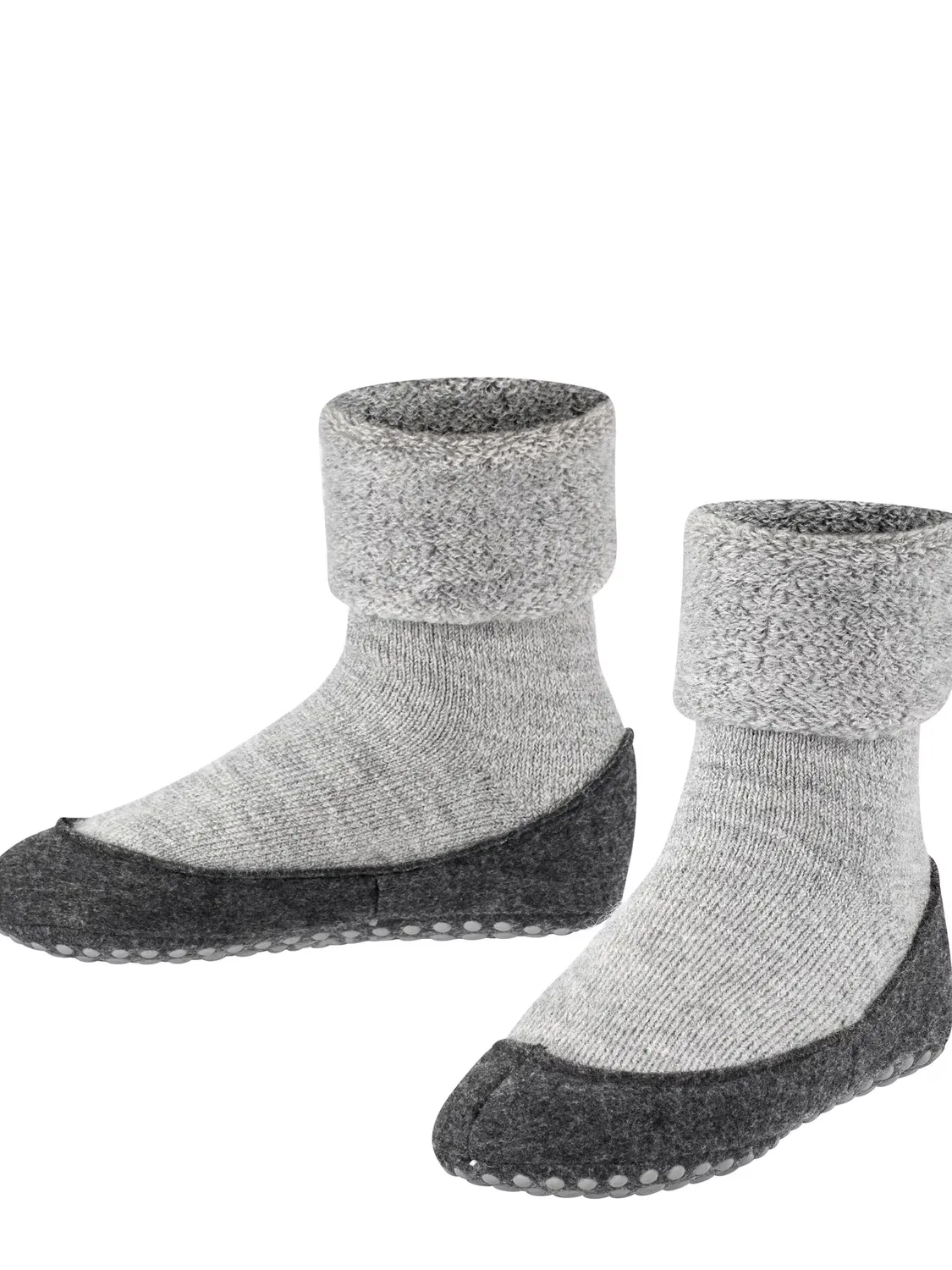 Носки Falke Cosyshoe Teens светло-серого цвета