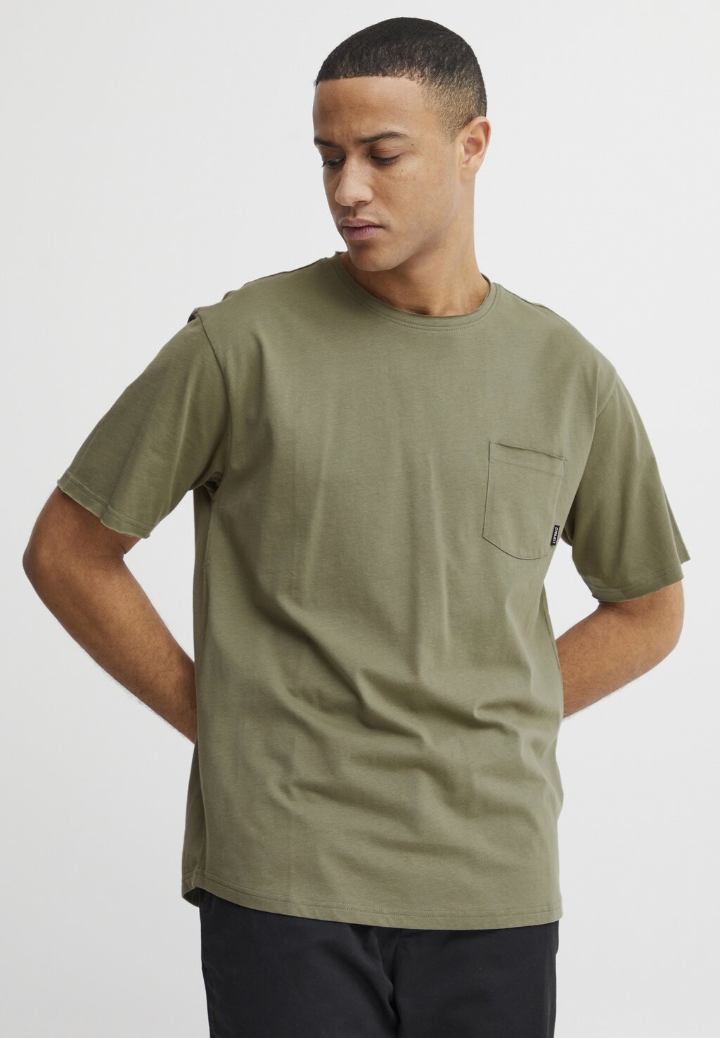

Футболка базовая O-NECK 11 Project, цвет deep lichen green