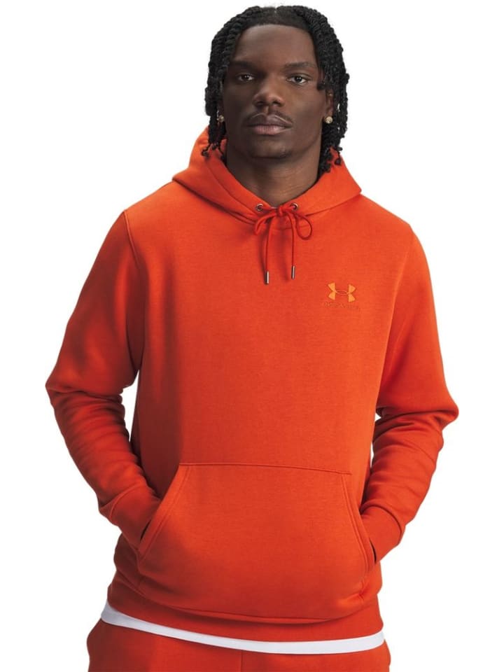 

Худи Icon Fleece Hoodie оранжевого цвета Under Armour