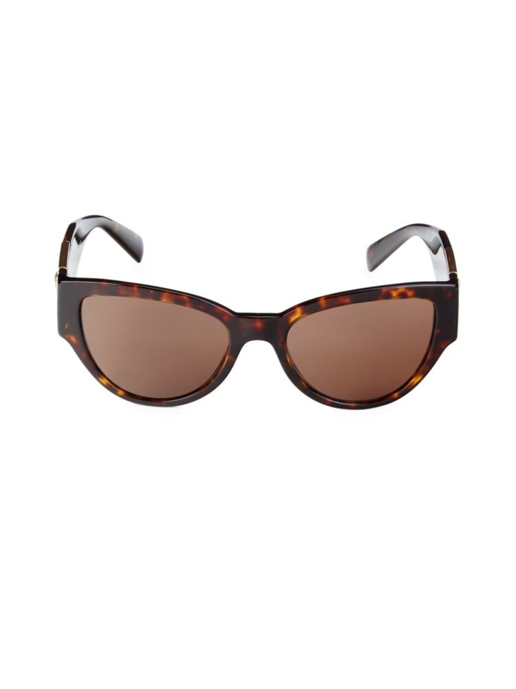 

Овальные солнцезащитные очки 55MM Versace, цвет Havana