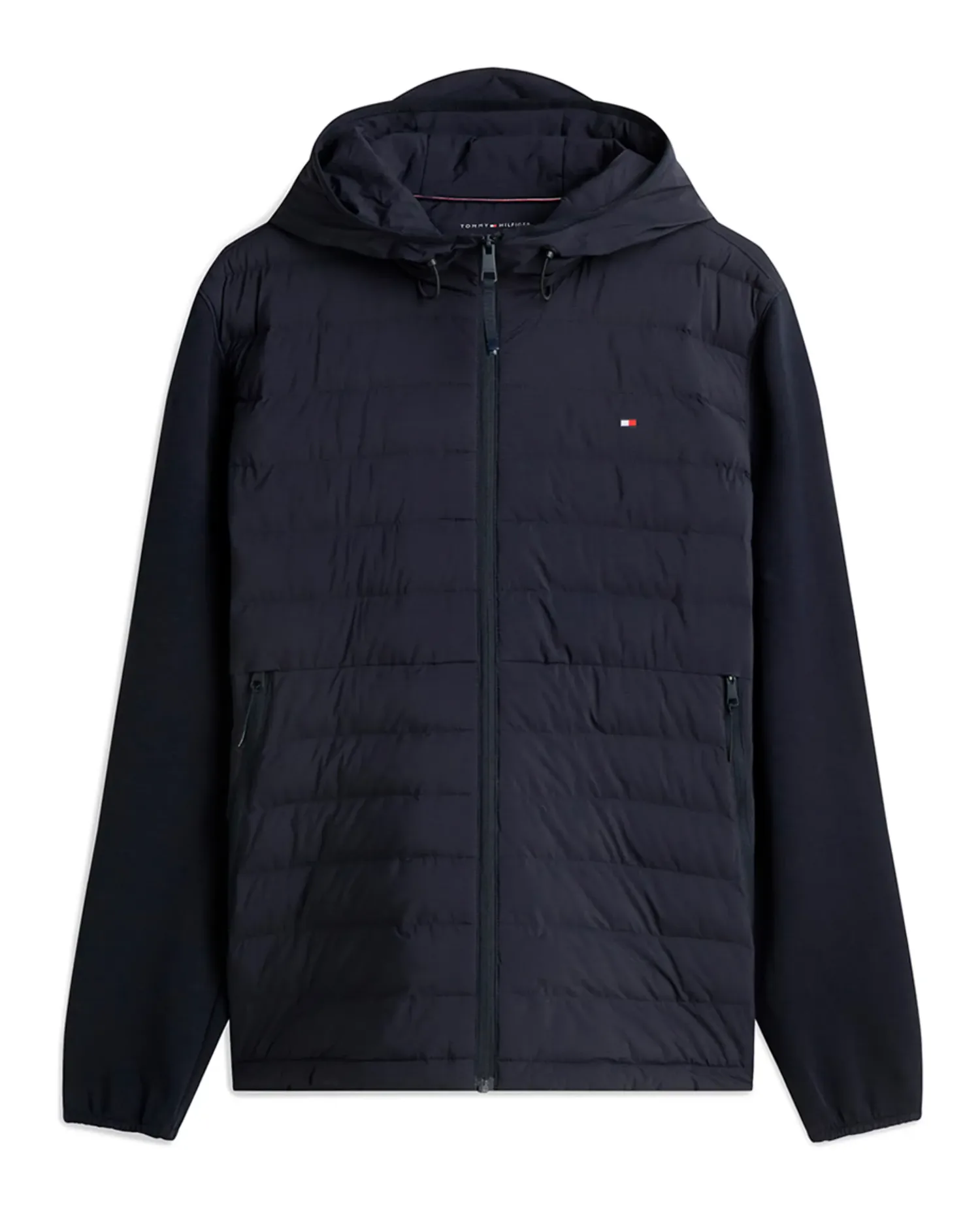 Гибридная мужская куртка на молнии Tommy Hilfiger, светло-голубой — фото 4