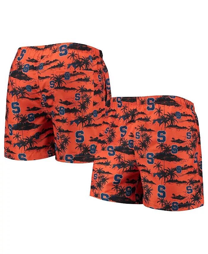 

Мужские плавки-шорты Syracuse Orange Island Palm оранжевого цвета FOCO