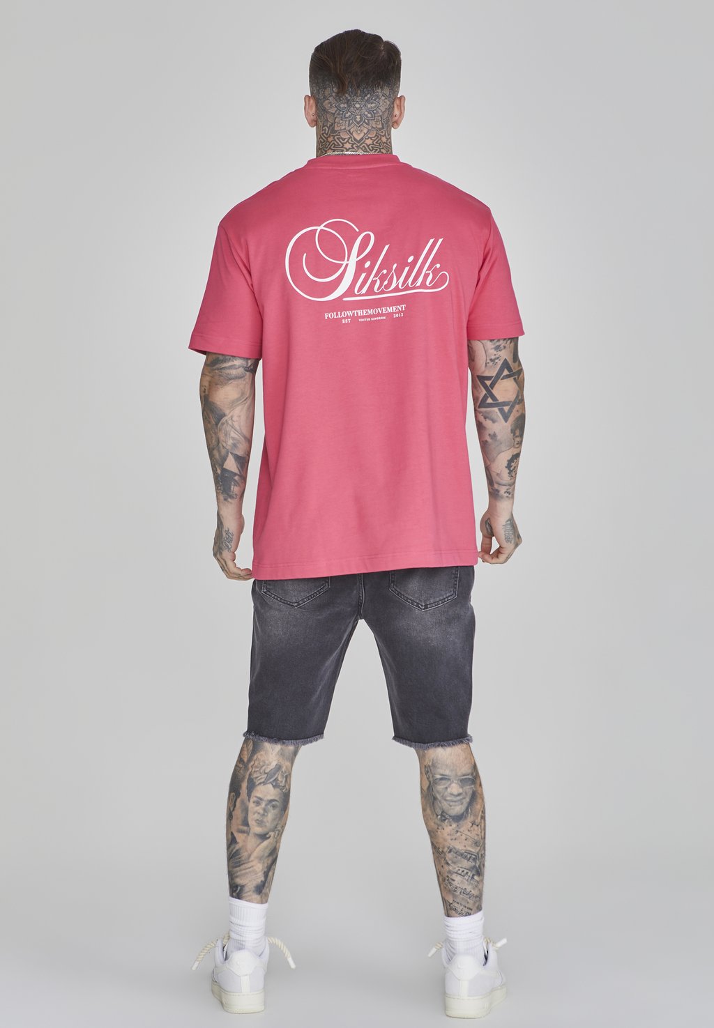 

Принт на футболке GRAPHIC SIKSILK, розовый