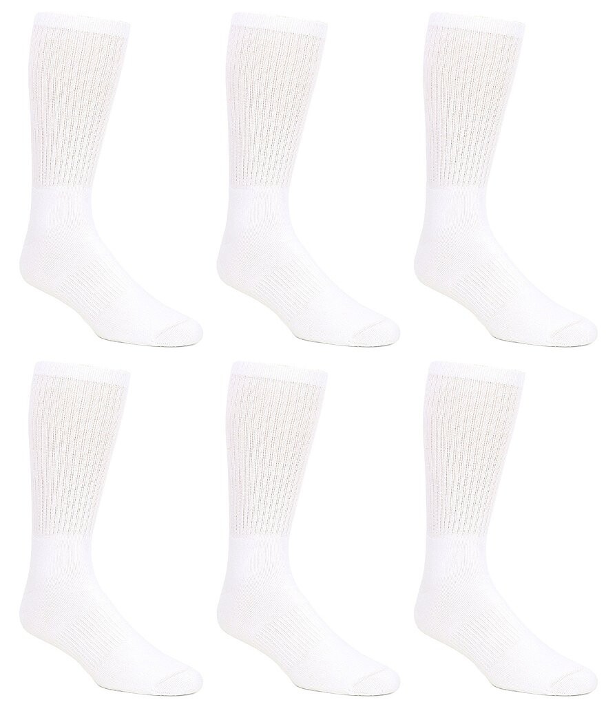 

Спортивные носки Gold Label Roundtree & Yorke Crew, 6 шт., белый