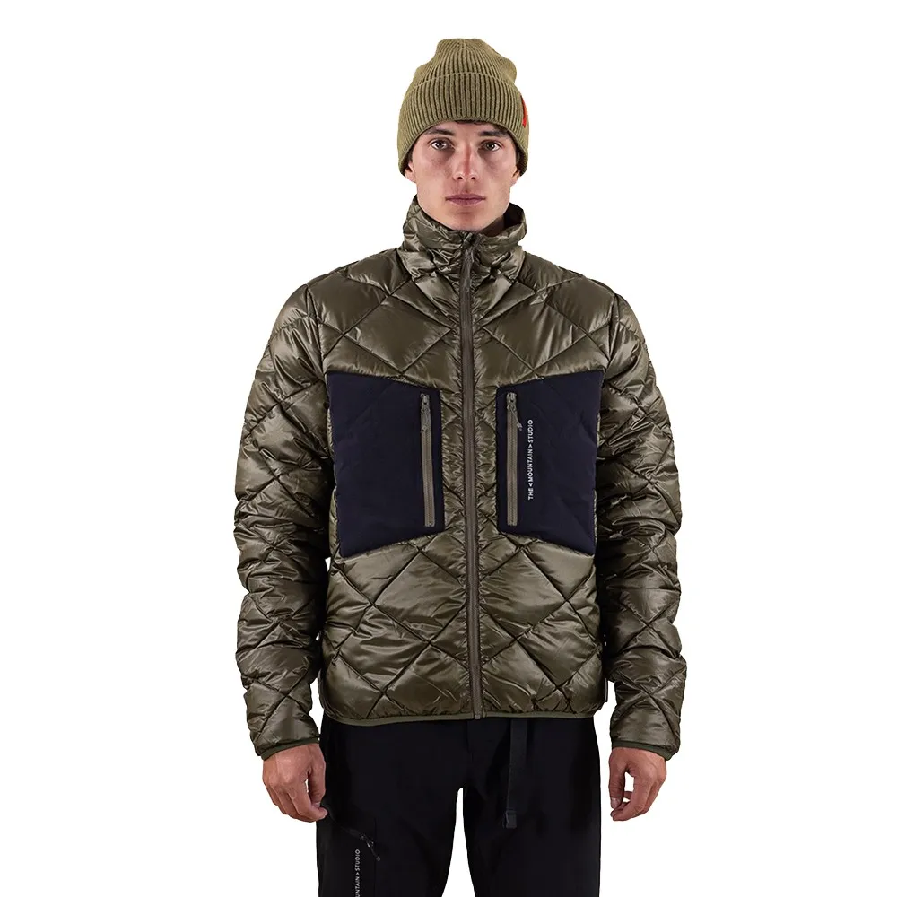 

Куртка The Mountain Studio Pertex tecno down, зеленый