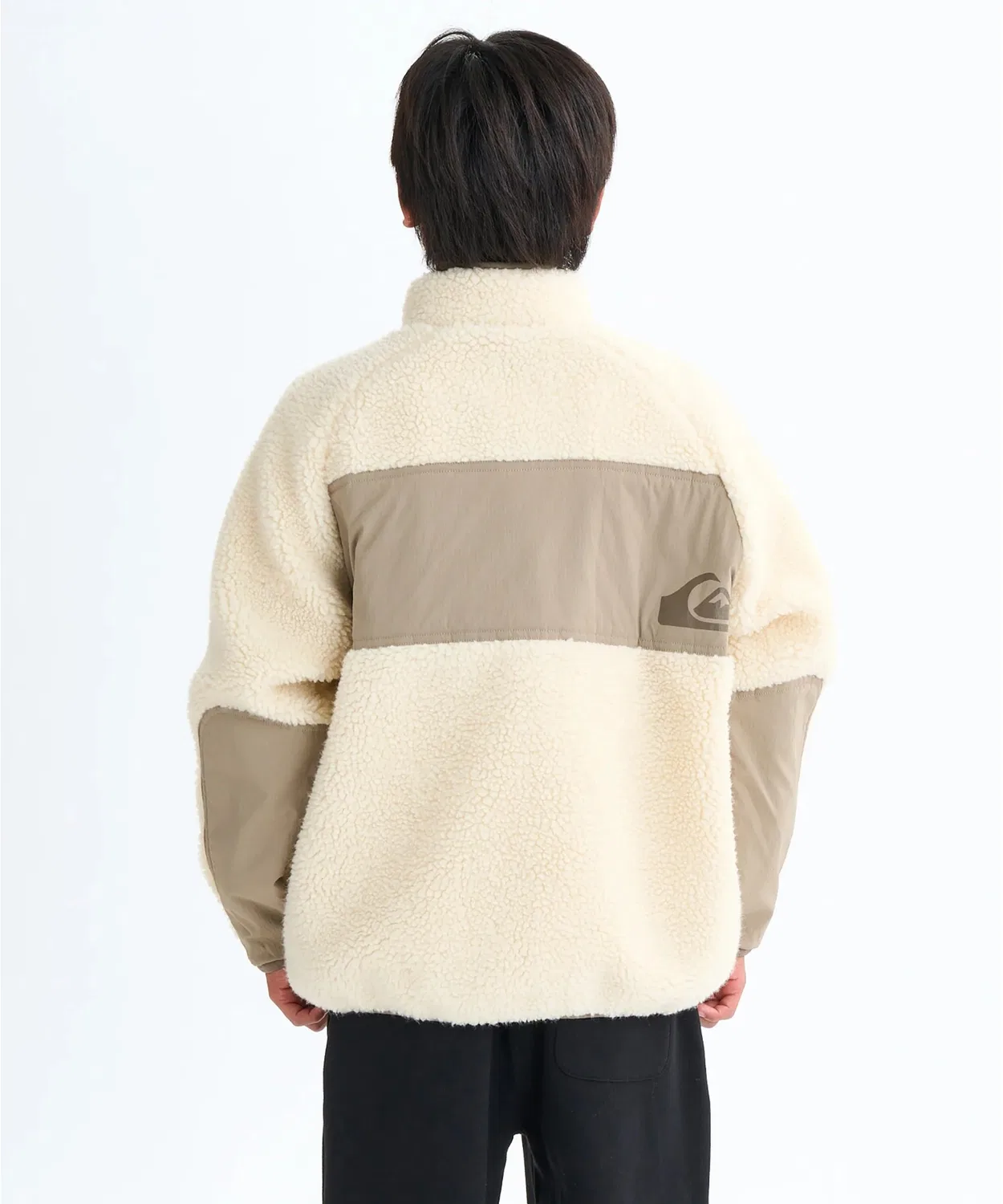 Болоньевая куртка Quiksilver для детей, чёрная — фото 2