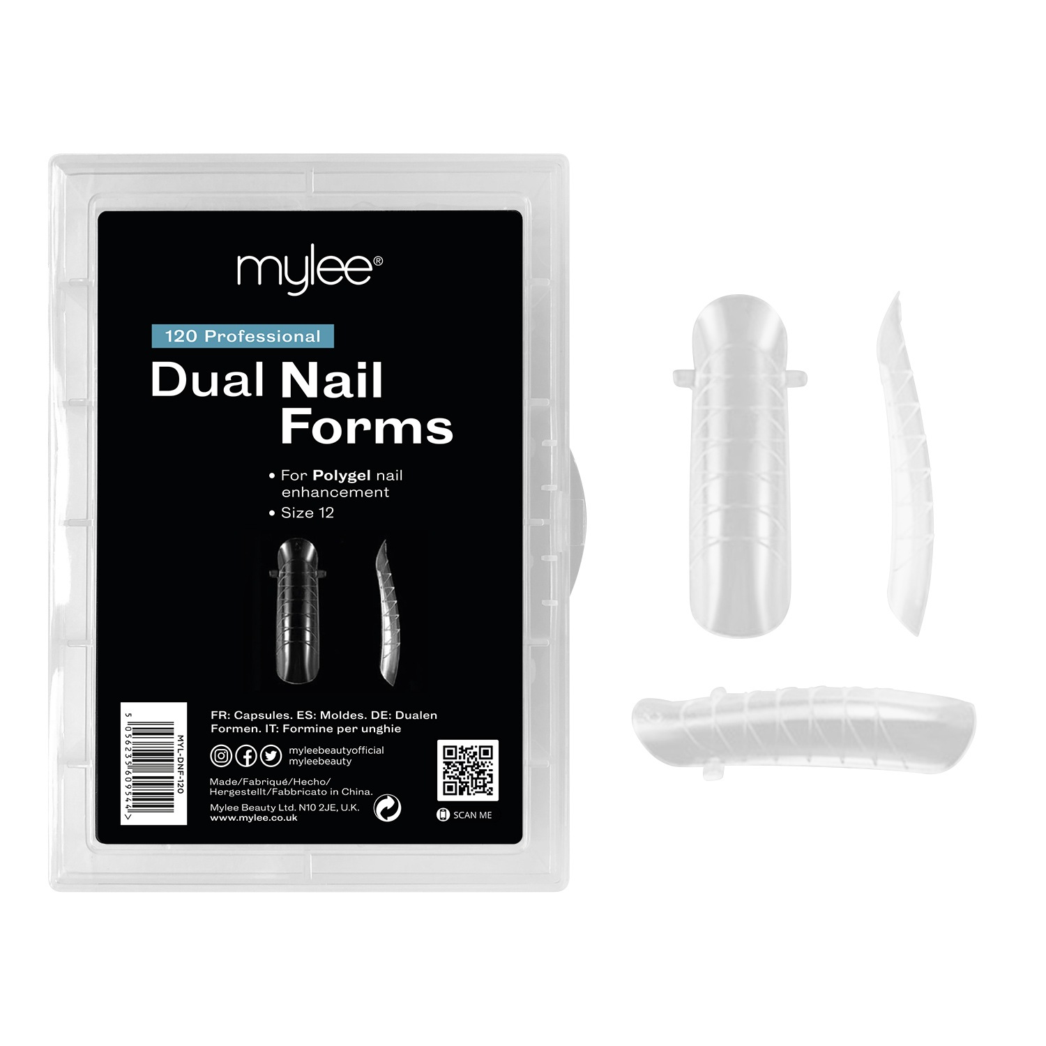 

Искусственные ногти dual-nagelschablonen Mylee, количество 120 шт.