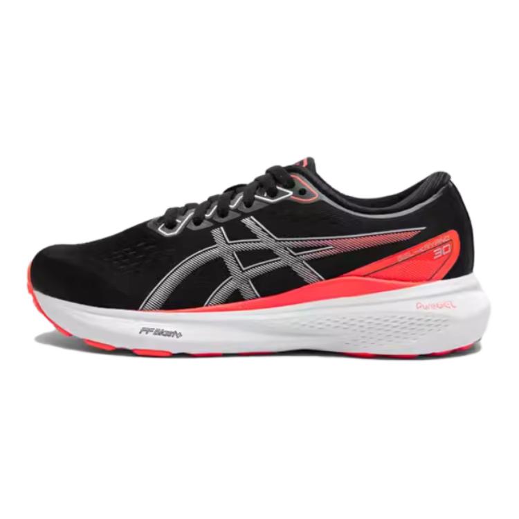 

Кроссовки для бега Gel Kayano 30 Support Rebound с низким дышащим верхом для детей ASICS, черный/оранжевый
