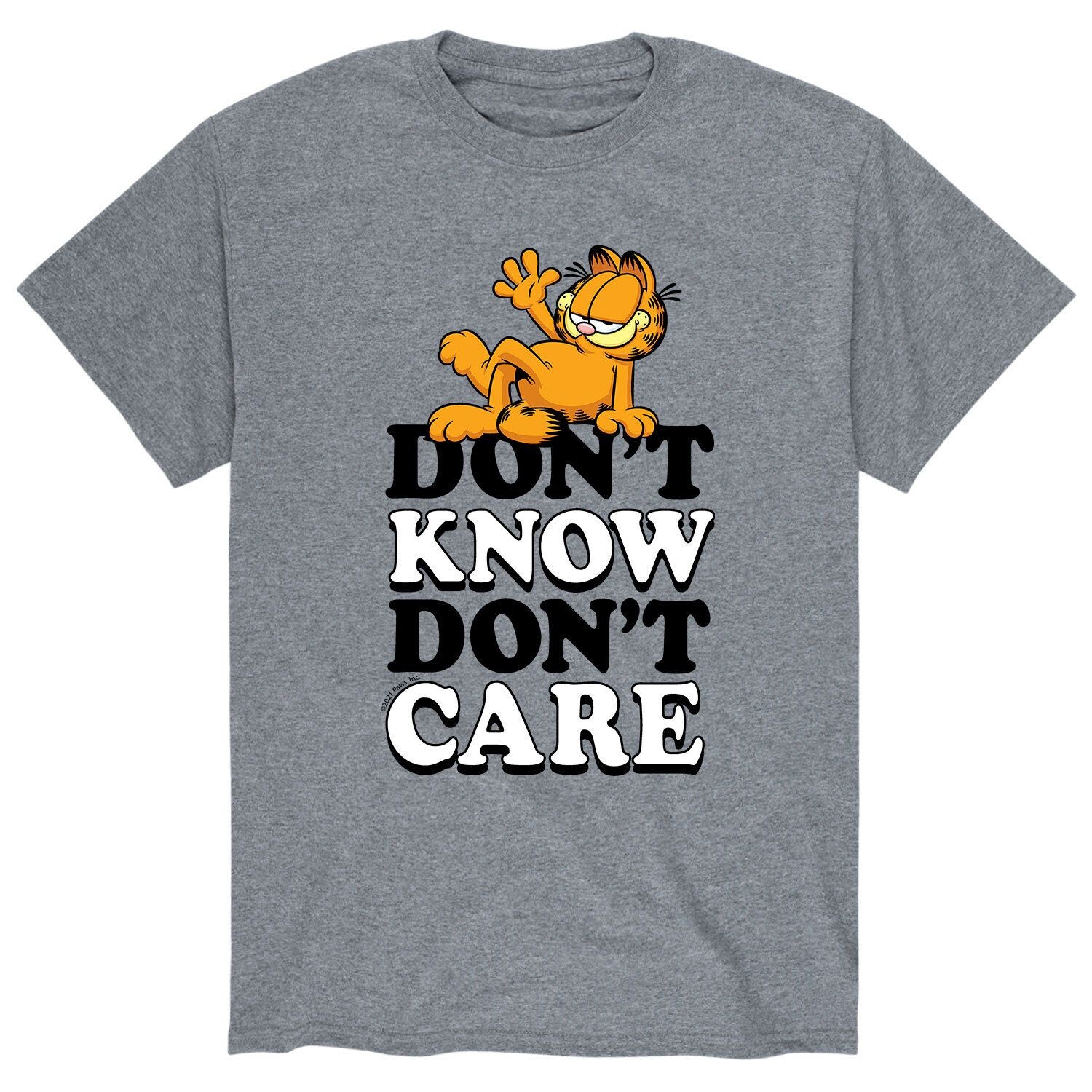 

Мужская футболка Garfield Don't Care Licensed Character