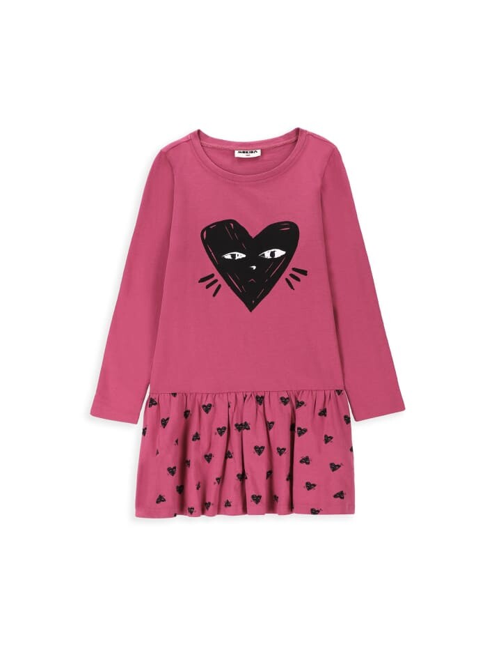 

Платье MOKIDA Kleid mit langen Ärmeln, розовый