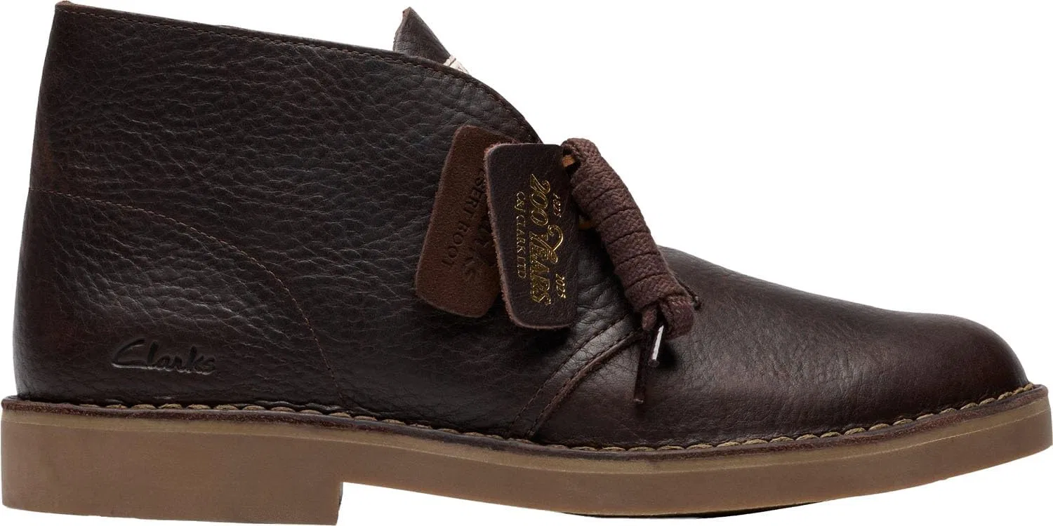 Ботинки Clarks Originals Desert Boot, мужские ботинки Desert Boots, ботинки с коротким голенищем и ботильоны, серые (замша Wolf)