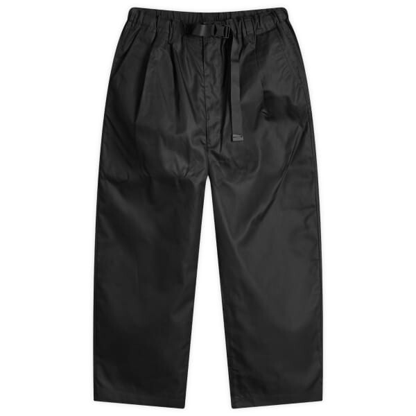 

Брюки из полигабардина с поясом Comme Des Garçons Homme, черный