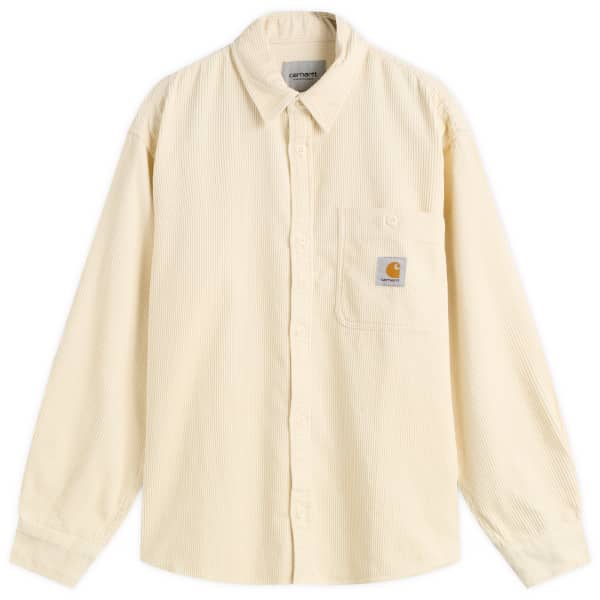 

Вельветовая рубашка из кремня Carhartt Wip, Salt