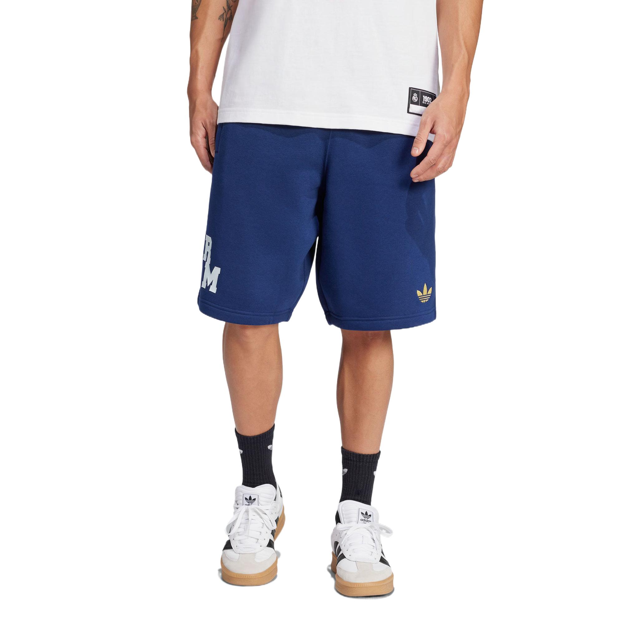 Adidas Originals Шорты спортивные Real Madrid VRCT Men's Navy Blue — фото 3
