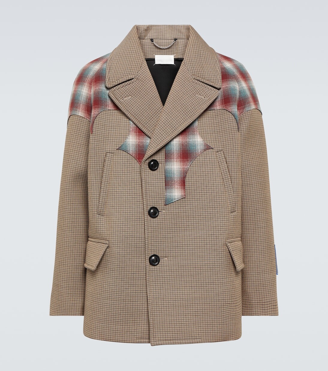 

Бушлат оверсайз от x pendleton Maison Margiela, мультиколор