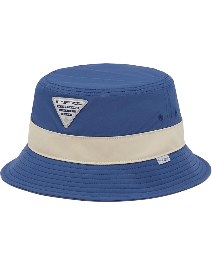 

Панама Columbia PFG Slack Tide Bucket Hat, цвет Carbon/Ancient Fossil