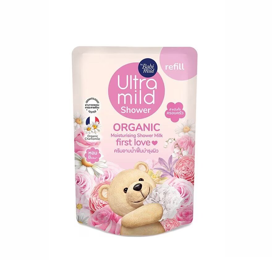 

Ultra Mild Babi Mild Органическое молочко для душа First Love 360 ​​мл. Пополните запас, Pink