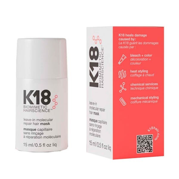 

Несмываемая молекулярная восстанавливающая маска 15 мл K18