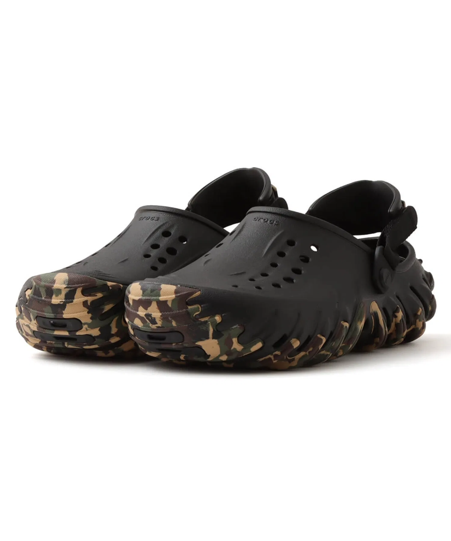 Унисекс кроксы Crocs Echo Camo RO Clog — фото 2